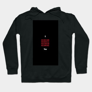 Love Binary Code Hoodie